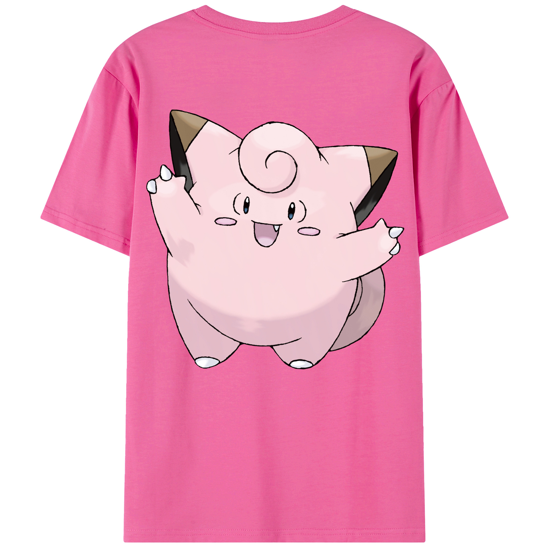 （画像用） ポケットモンスター Pokémon レディース半袖Tシャツ(バックプリント)